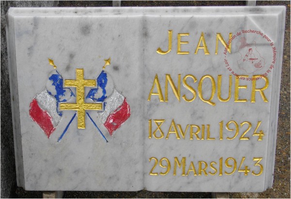 Plaque commémorative