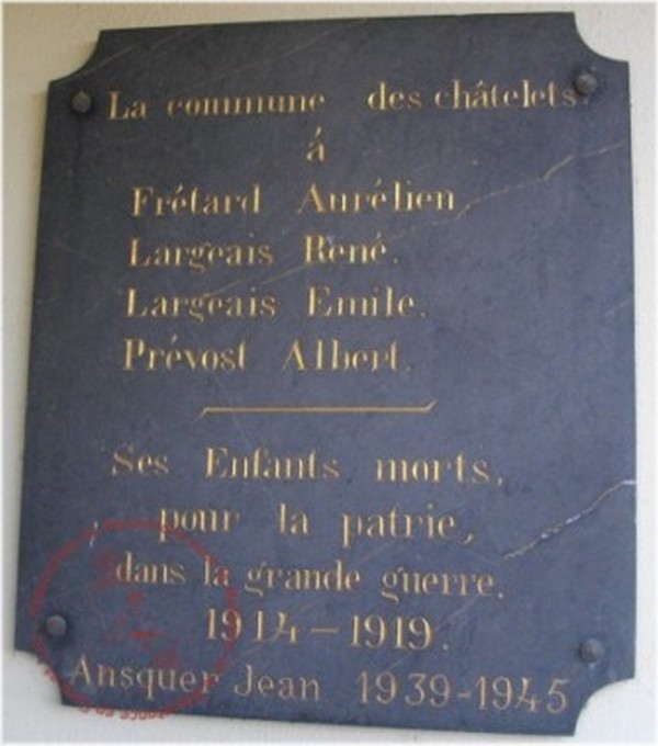 Plaque commémorative