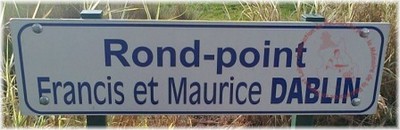 Rond-point 'Francis et Maurice DABLIN'