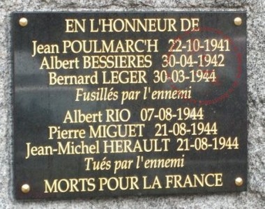 Plaque commémorative