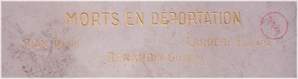 Plaque commémorative