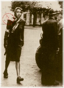 25 août 1944, Silvia MONFORT à Paris