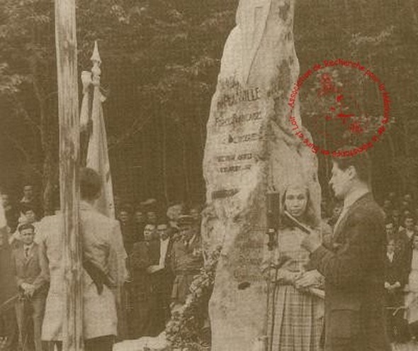 Silvia MONFORT et Alain CUNY à Plainville (1947)