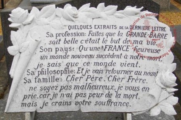 Plaque commémorative