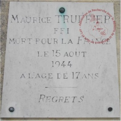 Plaque commémorative