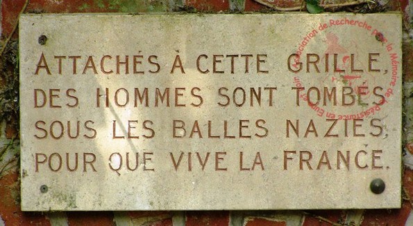 Plaque commémorative