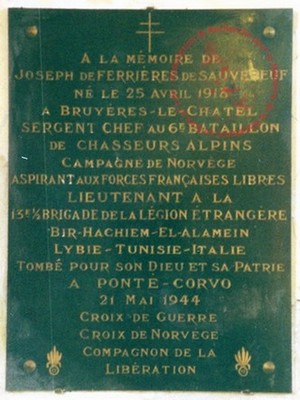 Plaque commémorative