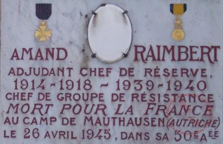 Plaque commémorative