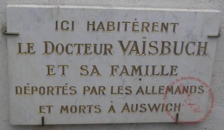 Plaque Famille VAISBUCH