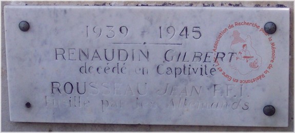 Plaque commémorative