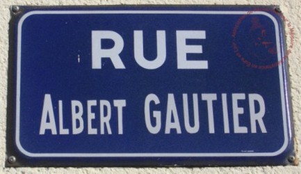 Plaque de rue