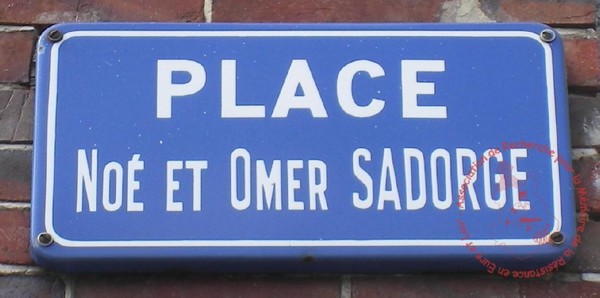 Plaque de rue