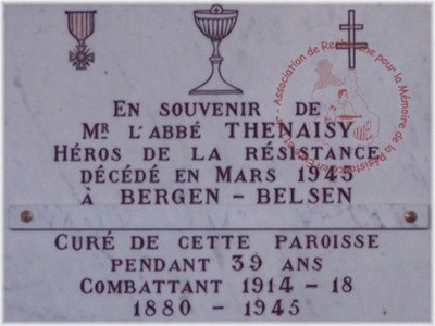 Plaque commémorative