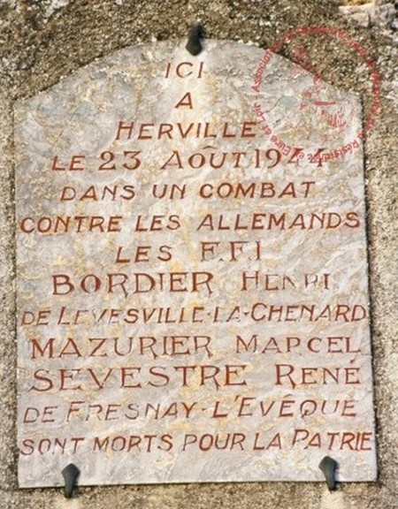 Plaque commémorative